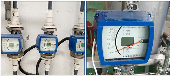 液氨金屬浮子流量計(jì)現(xiàn)場(chǎng)安裝使用圖