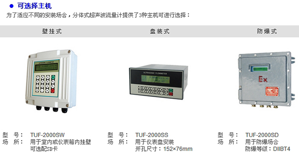 高溫超聲波流量計主機(jī)安裝方式圖